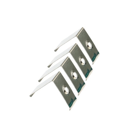 FULLWAT - ECOXM-45G-2D. Aluminum profile  for corner mounting. Anodized.  2000mm