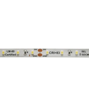 FULLWAT - DOMOX-2835-BF-HGPX. Tira de LED estándar. 6500K - Blanco frío . 24Vdc - 1380 Lm/m - IP20