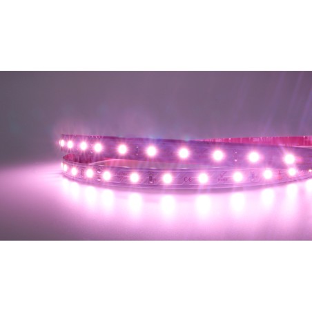 FULLWAT - MKT-2835-PK0-HX. Ruban led spécial pour la nourriture. 4700K - Rose - 24Vdc - 1080 Lm/m - IP20