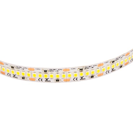 FULLWAT - DOMOX-2835-21-HGP3X. Standard LED strip. 2100K  - Extra-warm white - 24Vdc - 2160 Lm/m - IP20