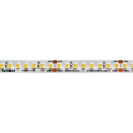 FULLWAT - DOMOX-2835-BC-4X. Standard LED strip. 3000K  - Warm white - 24Vdc - 2274 Lm/m - IP20