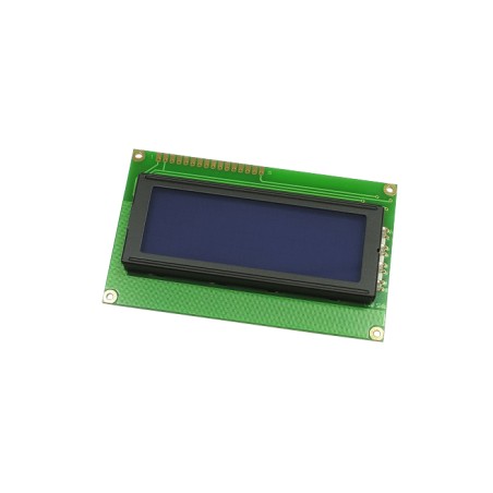 TOPWAY - LMB204BFC. Alphanumeric LCD display. 4 x 20. 5Vdc. Blue background / White color character.