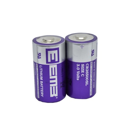 EEMB - CR26500SL.Lithium-Batterie zylindrisch von Li-MnO2. Modell CR26500. 3Vdc / 5,000Ah