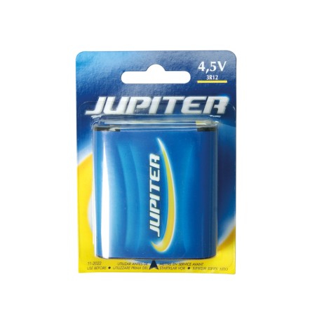 JUPITER - 3R12J-NE. Batterie saline im flachbatterie Format / 3R12. 4,5Vdc