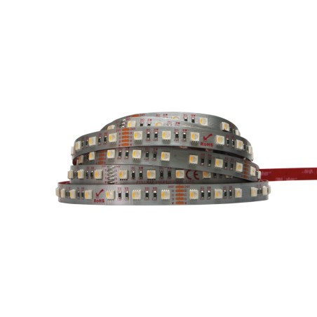 FULLWAT - CVIC-5060-RGBC-X. Professional LED strip - RGB + Warm white - 24Vdc - 870 Lm/m - IP20