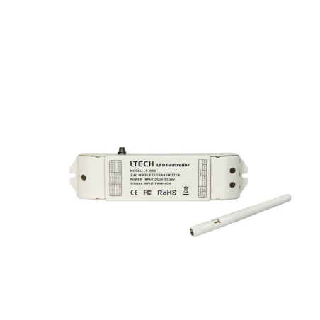 FULLWAT - AMPLEX-4CV.Amplificatore di potenza di  5 ~ 24Vdc. PWM - 4canale/i x 8A