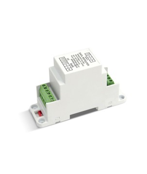 EUCHIPS - AMPLEX-3CV-DIN.Amplificatore di potenza di  12 ~ 24Vdc. PWM - 3canale/i x 5A