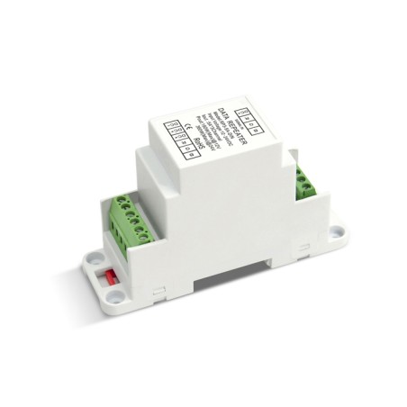 EUCHIPS - AMPLEX-3CV-DIN.Amplificatore di potenza di  12 ~ 24Vdc. PWM - 3canale/i x 5A