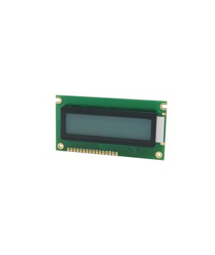 TOPWAY- No. Display LCD Alfanumerico.  2 x 16. 5Vdc . Sfondo Bianco / Carattere Grigio