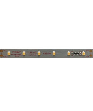 FULLWAT - CCTX-2835-BC97-X. Professional LED strip. 3000K  - Warm white - 24Vdc - 1140 Lm/m - IP20