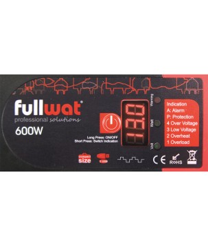 FULLWAT - PDA600-12D. DC/AC-Spannungswandler von 600W vonmodifizierte sinuswelle.11 ~ 15Vdc - 220 ~ 240Vac