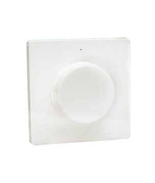 FULLWAT - LENNY-PAN-K1. Panel giratorio de pared color blanco para 1 zona(s). DIM