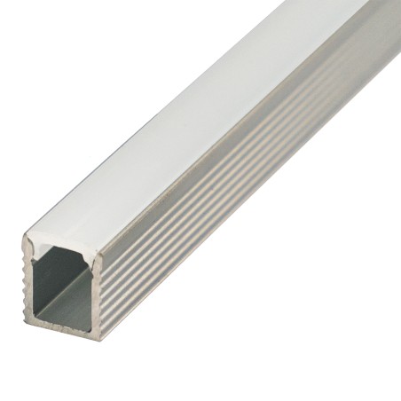 FULLWAT - ECOXM-MINI3-2D.  Profil de surface en aluminium  anodisé - 2000mm - IP40