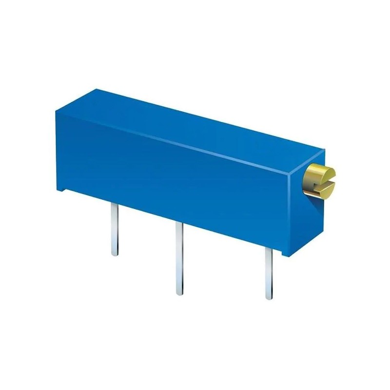 TRIMMER - 3006P205. Potentiometer acodado multivuelta of 0,75W  and 2000KΩ