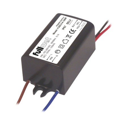 FULLWAT - FUSCV-5-12WP.  Fuente de alimentación conmutada de 4,8W. 100 ~ 240 Vac - 12Vdc / 0,4A