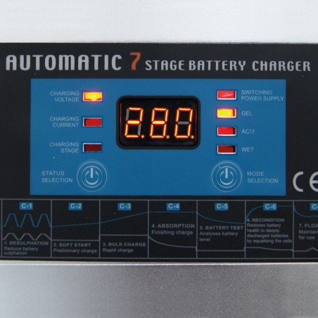 FULLWAT - CMF-7C24-20C. Chargeur de batteries Plomb.  24 Vdc / 20A