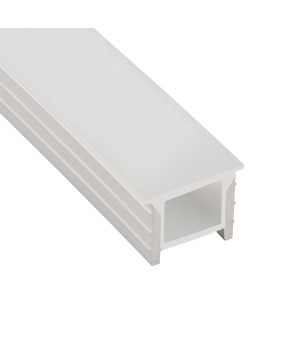 FULLWAT - NLC-2020.Cubierta de Silicona efecto Neon Led de flexión libre con sección rectangular de 20x20mm. 