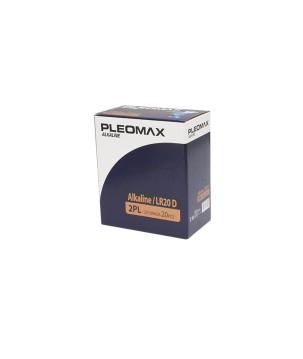 PLEOMAX BY SAMSUNG - LRS20B. Pila alcalina en formato cilíndrica / D (LR20). 1,5Vdc