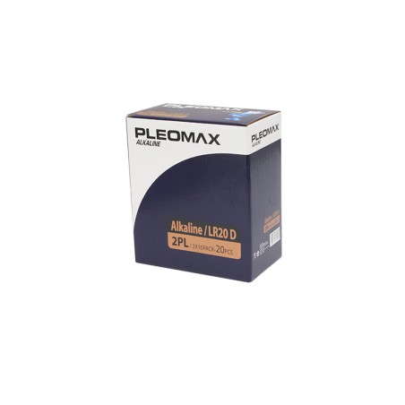 PLEOMAX BY SAMSUNG - LRS20B. Pila alcalina en formato cilíndrica / D (LR20). 1,5Vdc