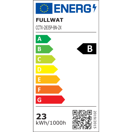 FULLWAT - CCTX-2835P-BN-2X. LED-Streifen  maximale performance. 4000K - Naturweiß - 24Vdc - 4010 Lm/m - IP20