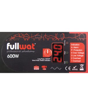 FULLWAT - PDA600-24D. DC/AC-Spannungswandler von 600W vonmodifizierte sinuswelle.22 ~ 30Vdc - 220 ~ 240Vac