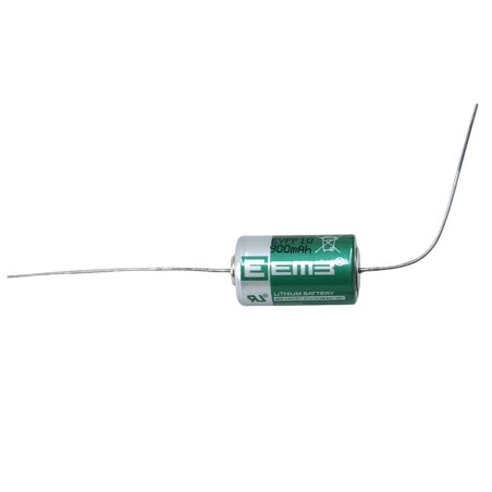 EEMB - CR14250BL-AX. cylindrical  Lithium battery of Li-MnO2. Modell CR14250. 3Vdc / 0,900Ah