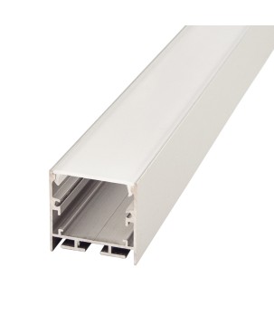 FULLWAT - ECOXM-35S-2D.  Profil de surface | suspendre en aluminium  anodisé - 2000mm - IP40