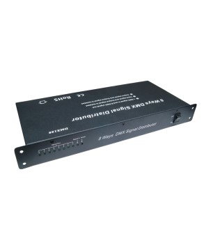 FULLWAT - KOMDMX-SPL8. Distribuidor de señal DMX512 splitter de 8 canales - 100 ~ 240 Vac