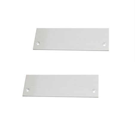 FULLWAT - ECOXM-100S-2D. Aluminum profile  for surface | suspended mounting. Anodized.  2000mm