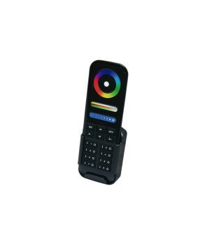 FULLWAT - LENNY-MD-089N. Mando a distancia color negro para 8 zona(s). DIM | CCT | RGB | RGBW | RGBWW