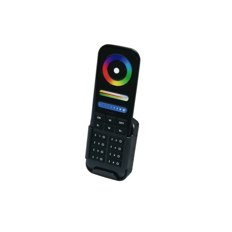 FULLWAT - LENNY-MD-089N. Mando a distancia color negro para 8 zona(s). DIM | CCT | RGB | RGBW | RGBWW