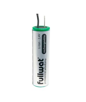 FULLWAT - LTI18650-12HU. Batteria ricaricabile cilindrica  di Li-TiO3. 2,4Vdc / 1,280Ah