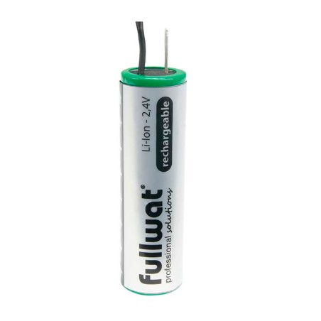 FULLWAT - LTI18650-12HU. Batteria ricaricabile cilindrica  di Li-TiO3. 2,4Vdc / 1,280Ah