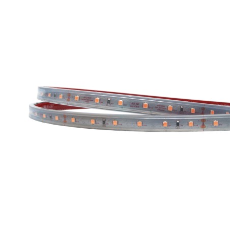 FULLWAT -  DECCOR-2835-B5-WX. Fita LED  brancos especiais. Rosa pálido- 1900K- 24Vdc- 208 Lm/m- IP67