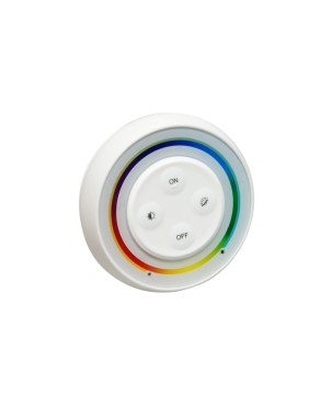 FULLWAT - LENNY-MD-086B.  Telecomando  di colore  bianco per 1 zone(i). DIM | CCT | RGB | RGBW | RGBWW