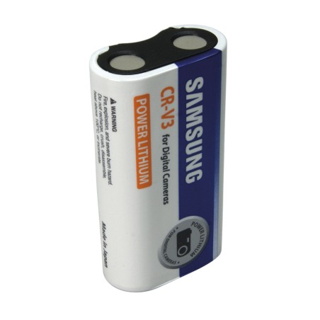 SAMSUNG - CRV3S. prismatics | flask  Lithium battery of Li-MnO2. Modell CR-V3. 3Vdc / 2,700Ah