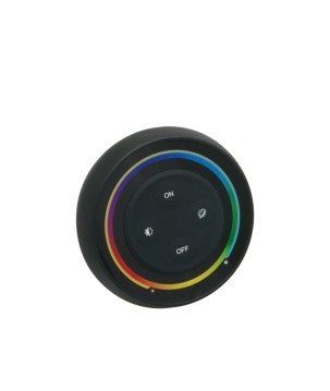 FULLWAT - LENNY-MD-086N. Mando a distancia color negro para 1 zona(s). DIM | CCT | RGB | RGBW | RGBWW