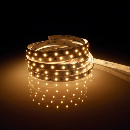 FULLWAT - MKT-2835-BK-HX. Professional LED strip. 2700K  - Golden - 24Vdc - 1020 Lm/m - IP20