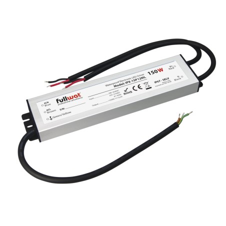 FULLWAT - IPX-15P12M.  Schaltnetzteil von 150W. 90 ~ 264 Vac  - 12Vdc  / 12,5A