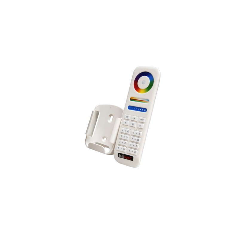 FULLWAT - LENNY-MD-089B. Mando a distancia color blanco para 8 zona(s). DIM | CCT | RGB | RGBW | RGBWW