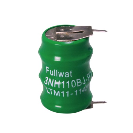 FULLWAT - 3NH110BJP2. Bateria recarregável em formato  pack de Ni-MH. 3,6Vdc / 0,110Ah