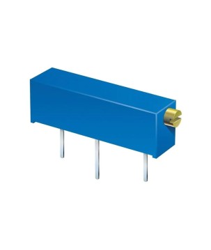 TRIMMER - 3006P103. Potentiometer acodado multivuelta of 0,75W  and 10KΩ