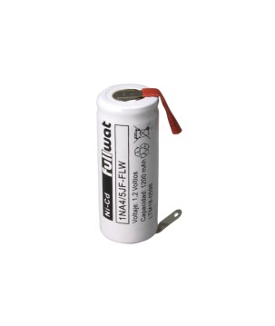 FULLWAT - 1NA4/5JF-FLW. Ni-Cd cylindrical rechargeable battery. 4/5A model . 1,2Vdc / 1,200Ah