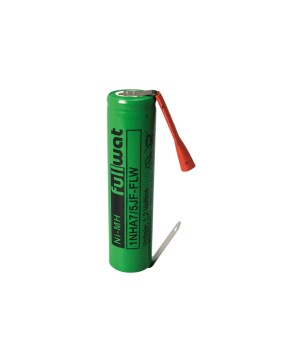 FULLWAT - 1NHA7/5JF-FLW. Ni-MH cylindrical rechargeable battery. 7/5A model . 1,2Vdc / 3,800Ah