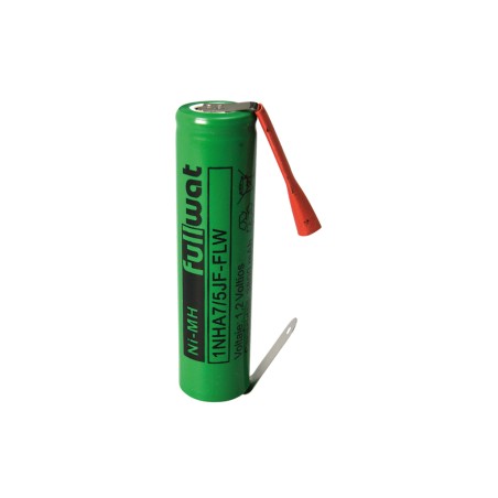 FULLWAT - 1NHA7/5JF-FLW. Ni-MH cylindrical rechargeable battery. 7/5A model . 1,2Vdc / 3,800Ah