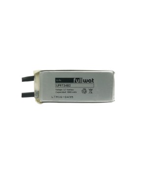 FULLWAT - LP973482. Batería recargable prismática de Li-Po. 3,7Vdc / 3,000Ah