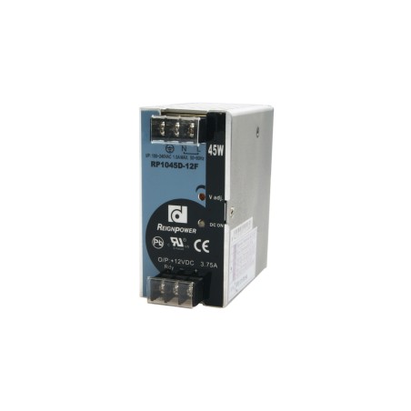REIGN POWER - RP1045D-12FTN.  Schaltnetzteil von 45W. 100 ~ 240 Vac  - 12Vdc  / 3,75A