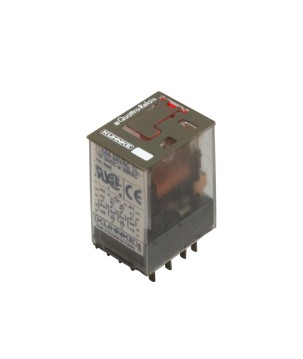 KUHNKE - 114A4-24VAC-1L. Relé de tipo Industrial 24Vac. 4 contactos conmutados (10A)