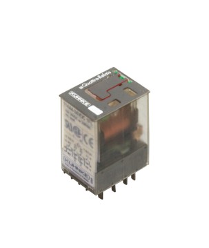KUHNKE - 114A4-24VDC-F1L. Relé de tipo Industrial 24Vdc. 4 contactos conmutados (10A)