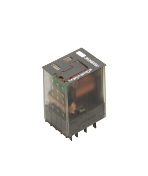 KUHNKE - 114A4-24VDC-F1L. Relé de tipo Industrial 24Vdc. 4 contactos conmutados (10A)